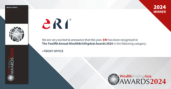 ERI’s OLYMPIC Banking System awarded best „Front Office solution“ at the WealthBriefingAsia Awards 2024