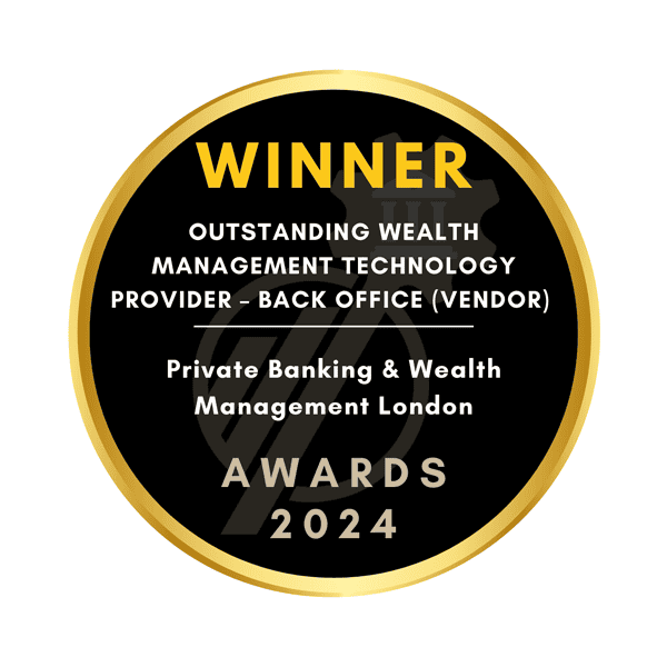 Private Banking & Wealth Management London Conference & Awards 2024 Winner Badge